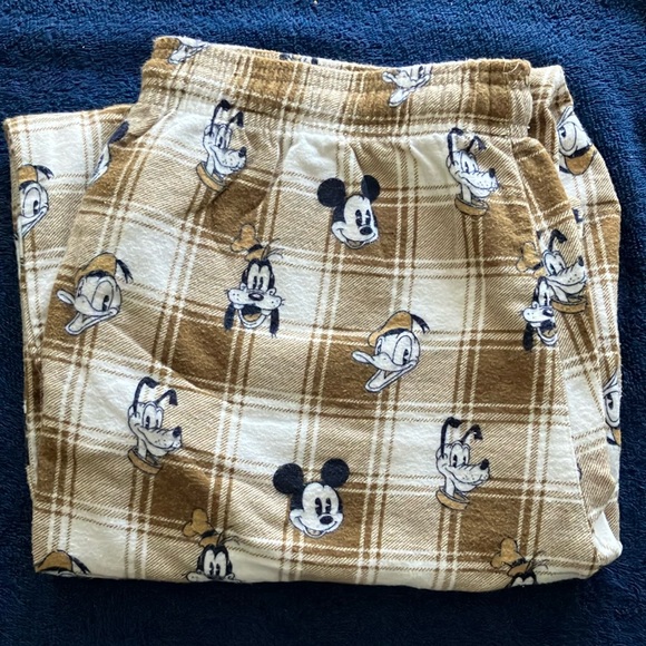 Disney Pajamas - Brown and White - Picture 1 of 2